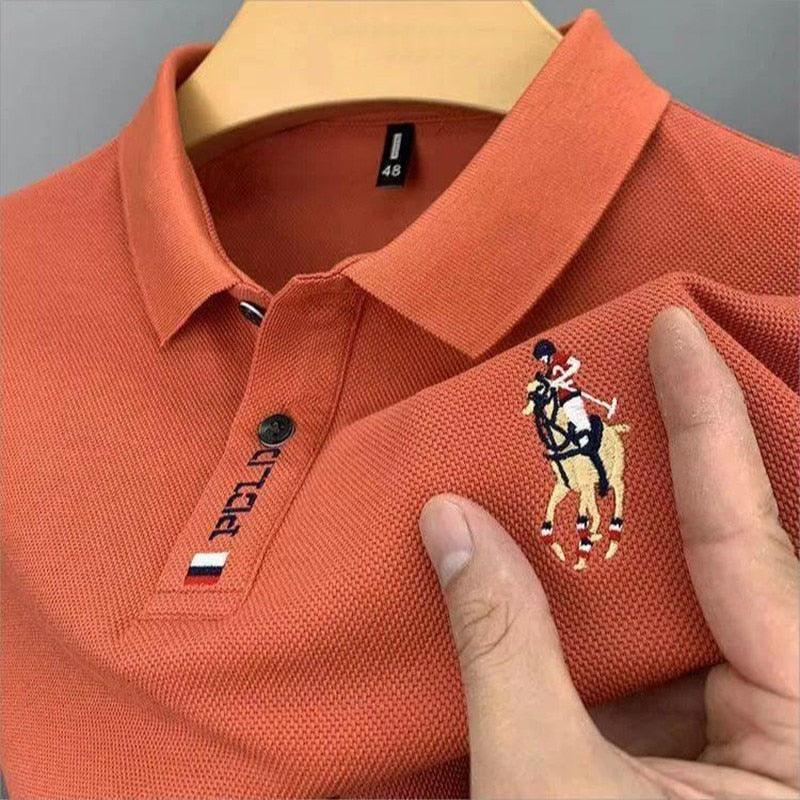 Camiseta Polo Kalersen™ Moda Europeia / O Padrão de Excelência em Algodão Soft para um Caimento Impecável!