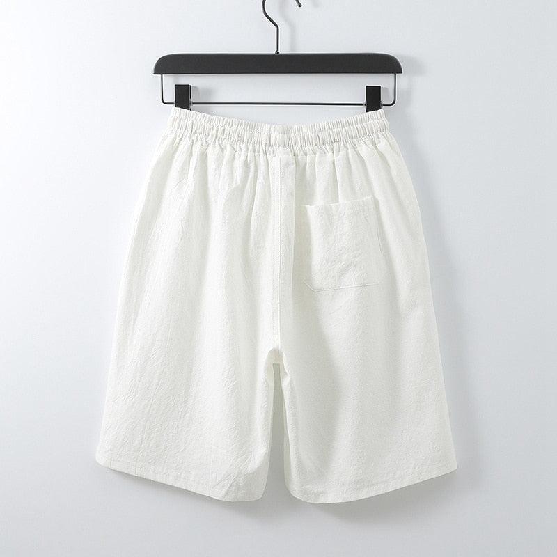 Conjunto Masculino Shorts e Camiseta Plus Size em Linho - LinhoPlus Set / Sinta a Qualidade do Linho em um Conjunto Plus Size pensado para Você