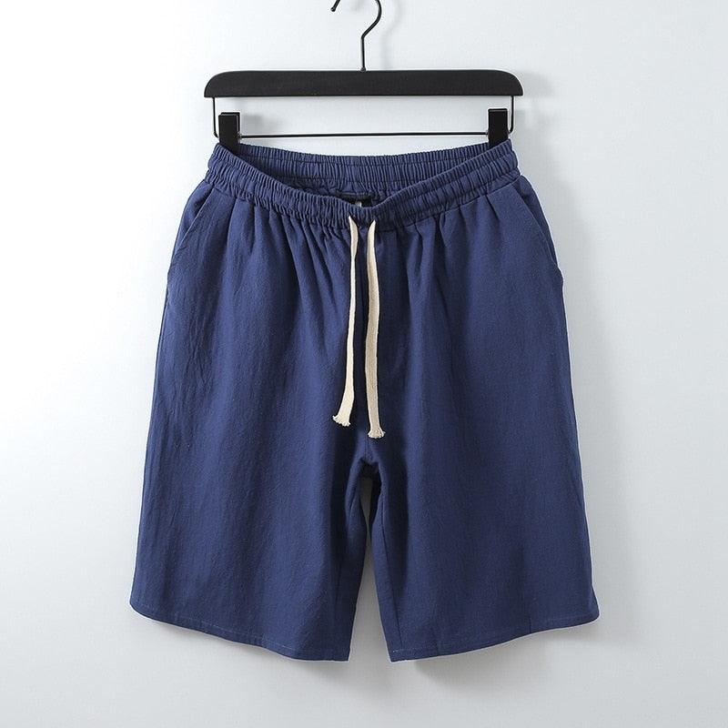 Conjunto Masculino Shorts e Camiseta Plus Size em Linho - LinhoPlus Set / Sinta a Qualidade do Linho em um Conjunto Plus Size pensado para Você